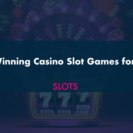 Top Winning Casino Slot Games for 2021