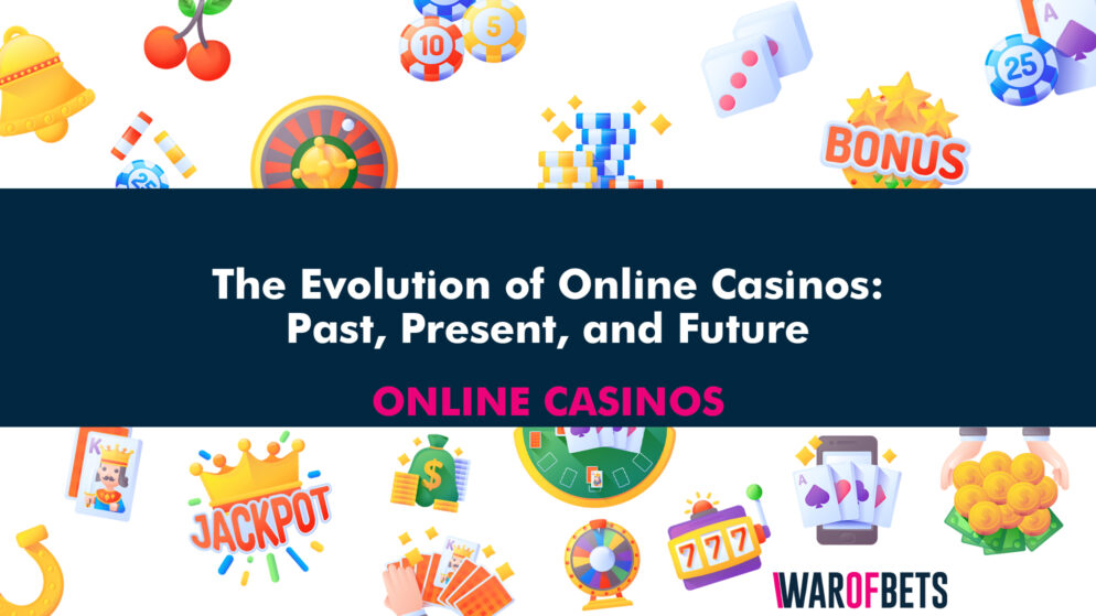 The Evolution of Online Casinos: Past, Present, and Future