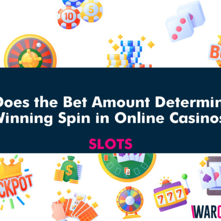 Does the Bet Amount Determine a Winning Spin in Online Casinos?